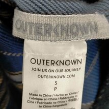 OUTERKNOWN(アウターノウン) オーガニックコットン スナップボタンシャツジャケット メンズ S 中古 古着 0301_画像6