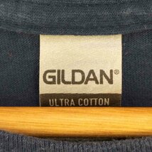GILDAN(ギルダン) 企業ロゴ 両面プリント クルーネックTシャツ メンズ import：L 中古 古着 0358_画像6