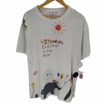 VETEMENTS(ヴェトモン) 18aw エレファントインザルームTシャツ メンズ JPN：XS 中古 古着 0622_画像1