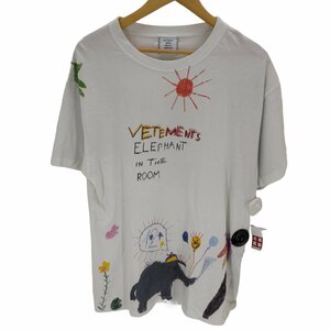 VETEMENTS(ヴェトモン) 18aw エレファントインザルームTシャツ メンズ JPN：XS 中古 古着 0622