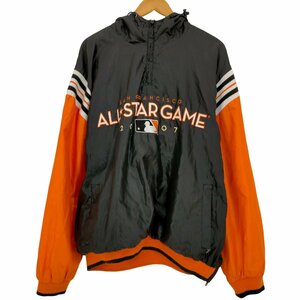 GENUINE MERCHANDISE(フルギ) ALL STARGAME 2007 バイカラー フーデッ 中古 古着 0731