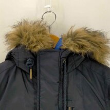 Abercrombie & Fitch(アバクロンビーアンドフィッチ) フェイクファーナイロンジャケッ 中古 古着 0326_画像3