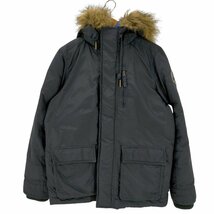 Abercrombie & Fitch(アバクロンビーアンドフィッチ) フェイクファーナイロンジャケッ 中古 古着 0326_画像1