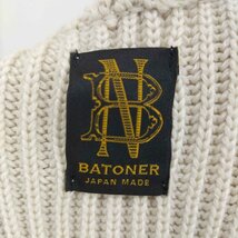 BATONER(バトナー) Vネックリブニットベスト レディース JPN：2 中古 古着 0144_画像6