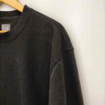 Gap(ギャップ) FLEECE CREWNECK TRUE BLACK スウェット メンズ JPN：L 中古 古着 0306_画像4