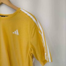 adidas(アディダス) オウン ザ ラン スリーストライプス 半袖Tシャツ メンズ JPN：L 中古 古着 0308_画像4