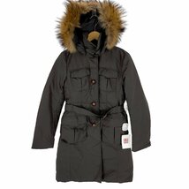 MAXMARA(マックスマーラ) ダウンコート アウター ファー フード レディース JPN：S 中古 古着 0304_画像1