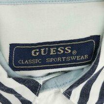 GUESS(ゲス) ワッペン 切替レギュラーカラーシャツ メンズ JPN：XL 中古 古着 0443_画像6