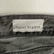 upper hights(アッパーハイツ) ダメージ加工デニムパンツ ジーンズ ストレート ジップフライ 中古 古着 0727_画像6