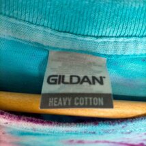 GILDAN(ギルダン) マルチカラ―タイダイ染Tシャツ メンズ JPN：XL 中古 古着 0805_画像6