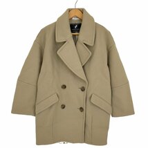 snidel(スナイデル) 22AW Sustaina ウールコクーンダブルコート レディース 0 中古 古着 0923_画像1