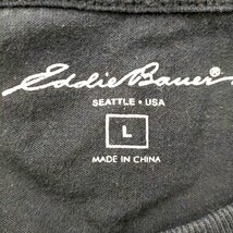 Eddie Bauer(エディーバウアー) EB1920 プリントTシャツ メンズ import：L 中古 古着 0106_画像6