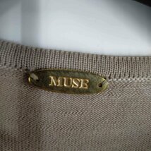 MUSE de Deuxieme Classe(ミューズデドゥーズィエム クラス) クルーネックプルオーバ 中古 古着 0425_画像6