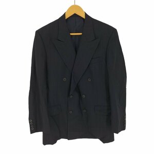 AQUASCUTUM(アクアスキュータム) ストライプダブルブレストテーラードジャケット メンズ 表記無 中古 古着 0459