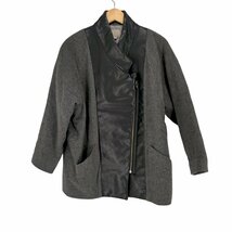 BAND OF OUTSIDERS(バンドオブアウトサイダーズ) レザー 切替 ジャケット ジップアップ 中古 古着 0515_画像1