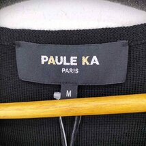 PAULE KA(ポールカ) ウール フリル ニットワンピース フレア 膝丈 長袖 レディース JPN：M 中古 古着 1009_画像6