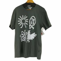 AIGLE(エーグル) 吸水速乾 グラフィック 半袖Tシャツ メンズ JPN：XL 中古 古着 1005_画像1