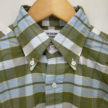 THOM BROWNE(トムブラウン) CLASSIC SHIRT IN LODEN FRENCH BLU 中古 古着 1023_画像3