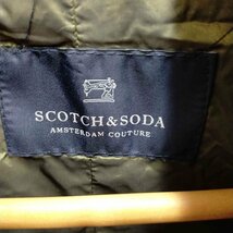 SCOTCH&SODA(スコッチアンドソーダ) ブルゾン パーカー ジャケット ジップアップ 総柄 フ 中古 古着 1025_画像6