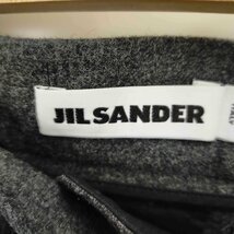 JIL SANDER(ジルサンダー) スラックス ジッパーフライ ウール レディース 34 中古 古着 1043_画像6