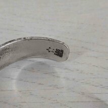 Edison Sandy Smith(エディソンサンディスミス) stampwork bangle メンズ 中古 古着 1203_画像6