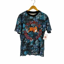 kenzo h&M(ケンゾー エイチアンドエム) 虎柄 アップリケTシャツ レディース JPN：M 中古 古着 0922_画像1