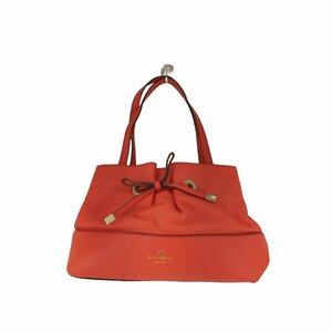 Kate spade(ケイトスペード) トートバッグ ハンドバッグ リボンデザイン レザー レディース 表 中古 古着 1144