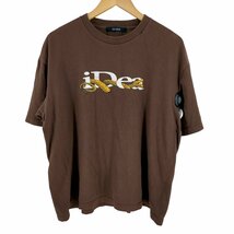 USED古着(ユーズドフルギ) IDEASWAM SNAKE LOGO PRINT TEE (BR 中古 古着 0343_画像1