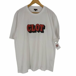 CLOTAPPAREL(クロットアパレル) 両面プリントクルーネックTシャツ メンズ JPN：XL 中古 古着 0510