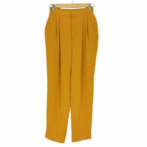 CLANE(クラネ) 21AW THICK SATIN ONE TUCK PANTS スイックサテンワンタ 中古 古着 0106