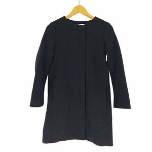 SLOBE IENA(スローブイエナ) 18AW ジップアップノーカラーコート レディース JPN：36 中古 古着 0429