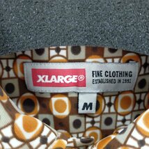 XLARGE(エクストララージ) USA製 総柄S/Sシャツ メンズ import：M 中古 古着 0505_画像6