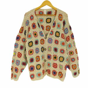 niche.(ニッチ) INDUSTRIAL HINDUSTAN CROCHET CARDIGAN COL 中古 古着 1024