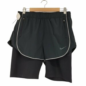 NIKE(ナイキ) Dri-FIT ラン ディビジョン 2イン1 ショートパンツ レディース JPN：XL 中古 古着 0703