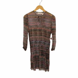 ISABEL MARANT ETOILE(イザベルマランエトワール) 総柄 シルク スキッパー L/S ワ 中古 古着 0230