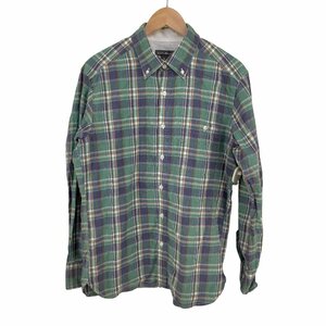 Eddie Bauer(エディーバウアー) 片ポケ ボタンダウンコットンチェックシャツ メンズ JPN：S 中古 古着 0305