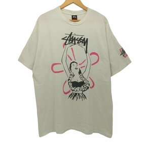 Stussy(ステューシー) 00S メキシコ製 アロハプリントTシャツ メンズ JPN：XL 中古 古着 0542