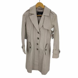 MAX & CO.(マックスアンドコー) OVERCOAT ベルト付きコットンチェスターコート レディ 中古 古着 0926