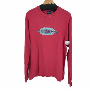 BILLABONG(ビラボン) USA製 シングルステッチ ロゴプリント L/S Tシャツ メンズ imp 中古 古着 0623