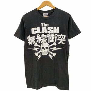 USED古着(ユーズドフルギ) Hanesボディ THE CLASH 無線衝突 メンズ import：S 中古 古着 0904