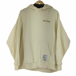 MILKFED.(ミルクフェド) STENCIL LOGO WIDE SWEAT HOODIE レディース 中古 古着 0236