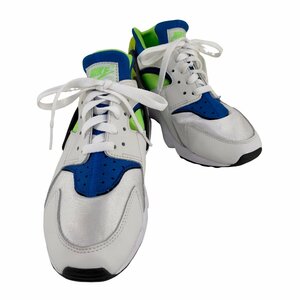 NIKE(ナイキ) AIR HUARACHE - WHITE/SCREAM GREEN-ROYAL BLU 中古 古着 0503