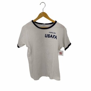 Champion(チャンピオン) 80S トリコタグ USAFA リンガーTシャツ メンズ import： 中古 古着 1224