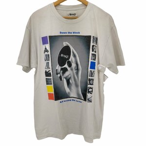 AWAKE(アウェイク) 18AW Down The Block T フロントプリントTシャツ メンズ i 中古 古着 0244