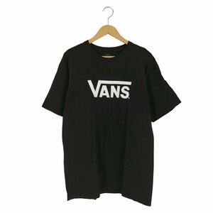 VANS(バンズ) メキシコ製 フロントロゴプリント クルーネックTシャツ メンズ import：L 中古 古着 0246