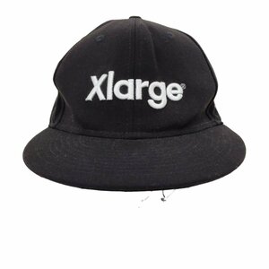 X-LARGE(エクストララージ) 59FIFTY ブランド刺繍キャップ メンズ 58.7 中古 古着 0624