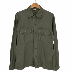 US ARMY(ユーエスアーミー) 70年 UTILITY SHIRT OG-107 ユーティリティシャツ 中古 古着 0847