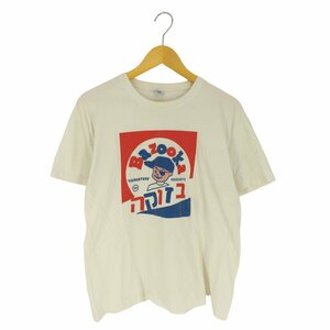 USED古着(ユーズドフルギ) BOX 企業ロゴプリント クルーネックTシャツ メンズ impor 中古 古着 0924