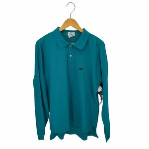 IZOD LACOSTE(アイゾッドラコステ) 90S ロゴワッペン 鹿の子ポロシャツ メンズ impor 中古 古着 0811