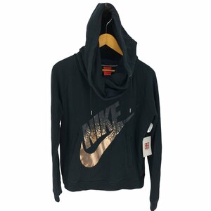 NIKE(ナイキ) メタリック プリント プルオーバー パーカー レディース import：XL 中古 古着 0944